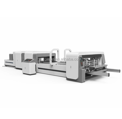 ποιότητας  Advanced Automatic Folder Gluer Stitcher Machinery Multi Function Εργοστάσιο