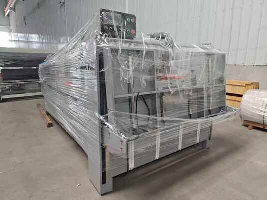 ποιότητας  Semi Automatic Computerised Slotter Flexo Folder Gluer with 60pcs/min Speed and 50-70mm Wall Thickness Εργοστάσιο