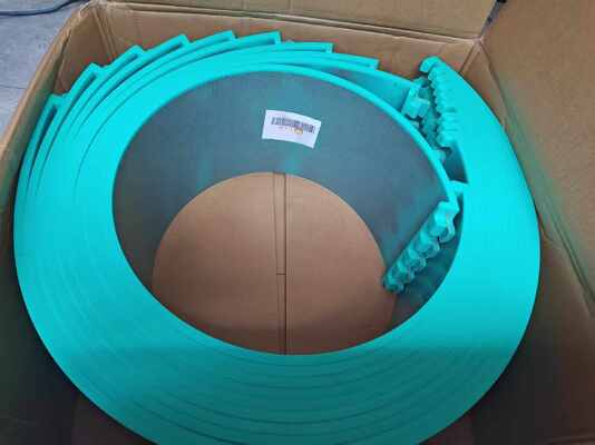 ποιότητας  Heat Wear Resistant Polyurethane PU Anvil Cover with Minimal Die-Cutting Pressure and Inner Steel Plate Structure for Rotary Die Cut Εργοστάσιο