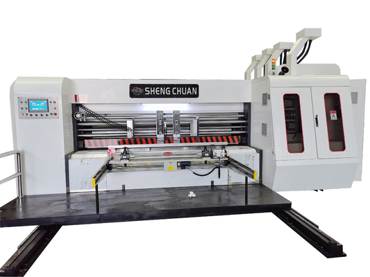Hd Flexo Flexographic μηχανή μηχανών κουτιών από χαρτόνι τεμαχίζοντας