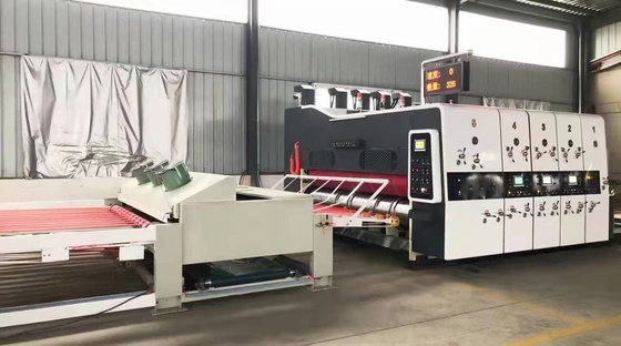 Longway 2 μηχανή εκτύπωσης χαρτοκιβωτίων Flexo χρώματος 2500mm μεγάλη αυλάκωση κυλίνδρων