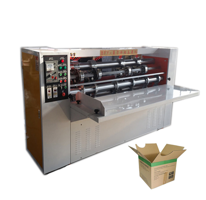 3000 διαμορφώστε Slitter λεπίδων 220v τη λεπτή ημι αυτόματη προσυμπίεση μηχανών σκόρερ