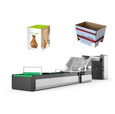 Laminator φλαούτων χαρτονιού κιβωτίων μεγέθους φύλλων 350mm ελάχιστη μηχανή 6mm ανώτατο πάχος