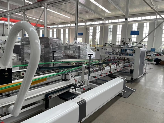 2800 διαμορφώστε την αυτόματη μηχανή 220V 380V 440V Gluer πτυχών 130m/min