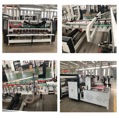 Αυτόματος φάκελλος Gluer κιβωτίων χαρτοκιβωτίων 1000mm κενή σίτιση αναρρόφησης