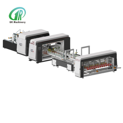 2500KG αυτόματος φάκελλος Gluer Stitcher 0.12mm πάχος