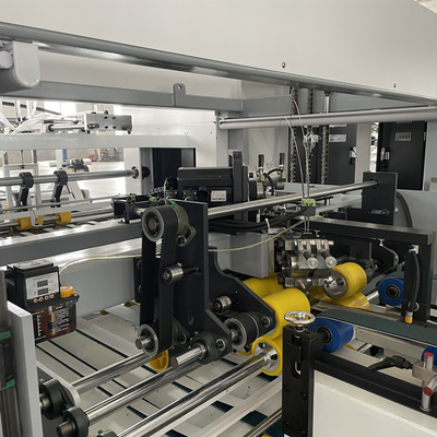 αυτόματος φάκελλος Gluer Stitcher 600x900mm για το έγγραφο 2.5KW 0.12mm
