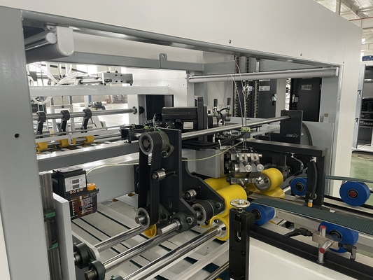 2500KG αυτόματος φάκελλος Gluer Stitcher 0.12mm πάχος