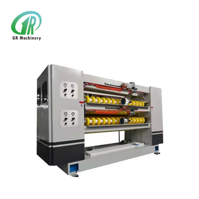 Γραμμή παραγωγής διπλού NC Cutter Helical Knives κυματοειδές χαρτόνι