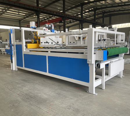 μηχανή 60m/min Gluer φακέλλων χαρτοκιβωτίων 2800mm ημι αυτόματη ζαρωμένη