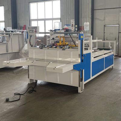 0.6Mpa ζαρωμένη μηχανή Gluer φακέλλων χαρτοκιβωτίων για την κατασκευή κιβωτίων χαρτοκιβωτίων