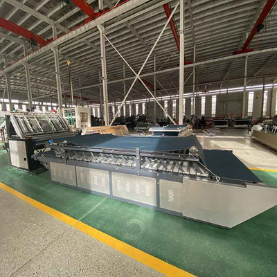 Laminator φλαούτων 1600mm σερβο ημι αυτόματη ενιαία πλευρά μηχανών 6kw που ζαρώνουν