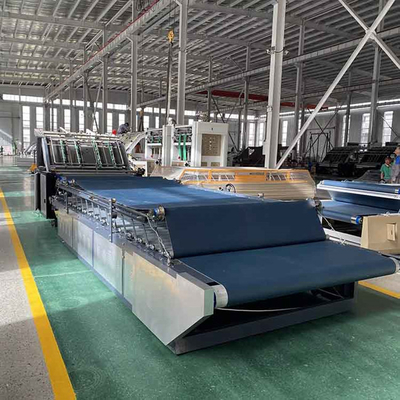 Laminator φλαούτων 1600mm σερβο ημι αυτόματη ενιαία πλευρά μηχανών 6kw που ζαρώνουν