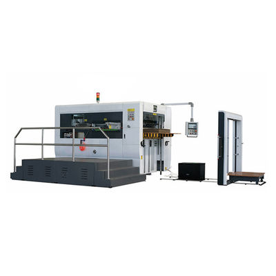 Επίπεδης βάσης κόπτης 3500pcs/Hour κύβων χαρτονιού τεμνουσών μηχανών χαρτοκιβωτίων πλακών στερέωσης