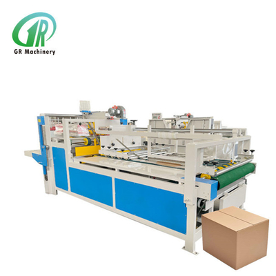 καυτό λειωμένο μέταλλο 1500x1800mm που κολλά το μονό κομμάτι Gluer για την επεξεργασία Gerun εγγράφου