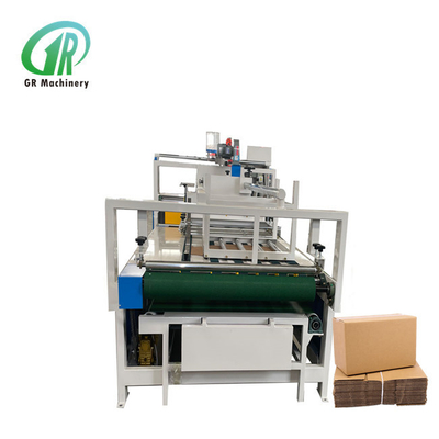 Μηχανή 1200mm Gluer μονών κομματιών Max που κολλά το μήκος 1500kg το βάρος