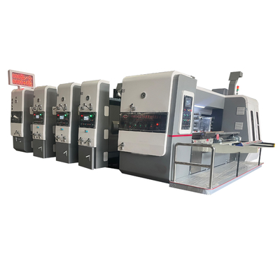 Αυτόματη μηχανή κιβωτίων 100m/Min Flexo για 1-6 χρώματα