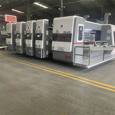 Μηχανή Flexo Εκτύπωσης, Δημιουργίας Αυλακώσεων και Κοπής για Χαρτοκιβώτια