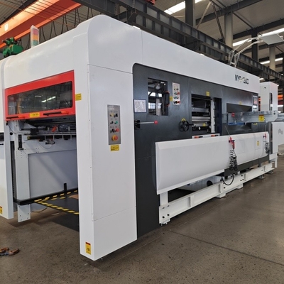 1300/1500mm ακρίβεια PLC έλεγχο κυματοειδής χαρτόνι πεθαίνει μηχανή κοπής