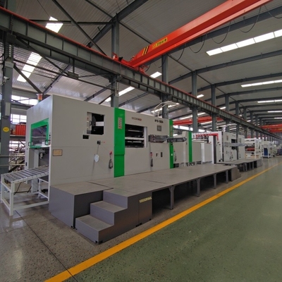 11kw Flat Die Cutting Machine για παραγωγή 4500 φύλλων ανά ώρα