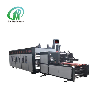 Ακριβής 2400 Flexo Folder Gluer Form Καρτόνι από κυματισμένο χαρτόνι
