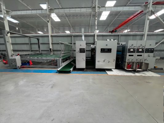 Μηχανή εκτύπωσης χάρτινου κυματοειδούς μεγέθους μεγαλύτερου από το κανονικό