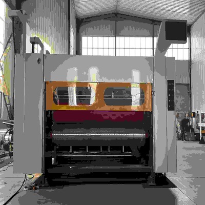 150m/min Max. Μηχανική ταχύτητα κυματοειδής περιστροφική μηχανή κλειδώματος για μικρά μεγέθη φύλλων και 350/530mm Max. Βαθμό κλειδώματος