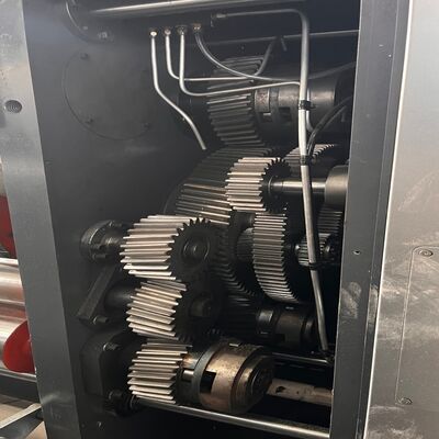 Μηχανή εκτύπωσης κυματοειδούς χαρτονιού Flexographic Double Slotter Rotary Die Cutter