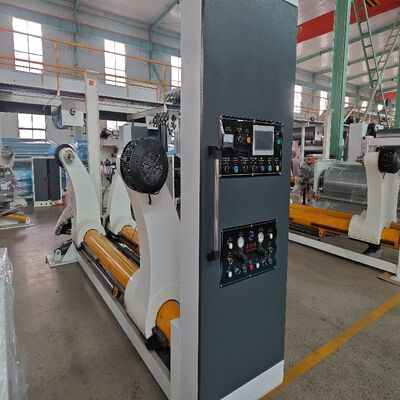 Απαιτήσεις θερμοκρασίας 160C έως 180C Γραμμή παραγωγής κυματοειδούς χαρτονιού που περιλαμβάνει 2 κομμάτια βαλβίδας αναλογίας και σύστημα σχηματισμού ξήρανσης