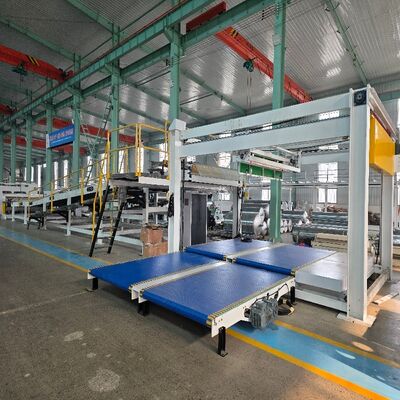 Γραμμή παραγωγής κυματοειδούς χαρτονιού τύπου πλωτής πλάκας πίεσης, συμπεριλαμβανομένων απαιτήσεων θερμοκρασίας 160°C έως 180°C και βαλβίδας αναλογίας 2 τεμαχίων