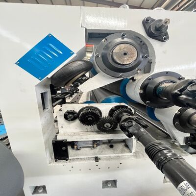 Ηλεκτρική μηχανή κυματοειδούς χαρτονιού μονής όψης γραμμής παραγωγής κυματοειδούς χαρτονιού ISO