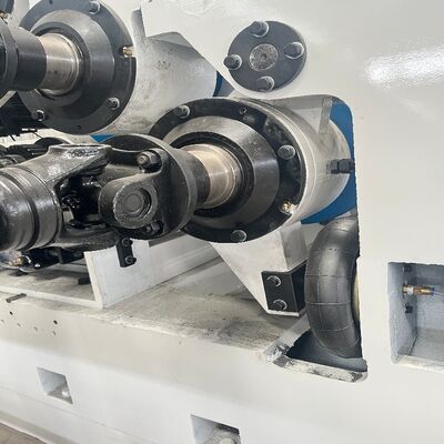 Ηλεκτρική μηχανή κυματοειδούς χαρτονιού μονής όψης γραμμής παραγωγής κυματοειδούς χαρτονιού ISO