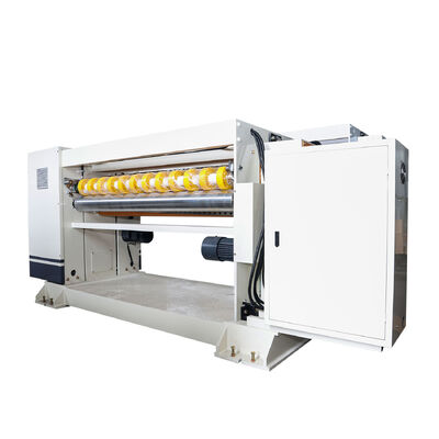 Ακρίβεια κοπής χαρτιού Ομοιόμορφη ±1mm Μη ομοιόμορφη ±2mm Γραμμή παραγωγής κυματοειδούς χαρτονιού με ελικοειδή εγκάρσια κοπτική μηχανή ελεγχόμενη από υπολογιστή και εξοπλισμό κοπτικής μηχανής NC