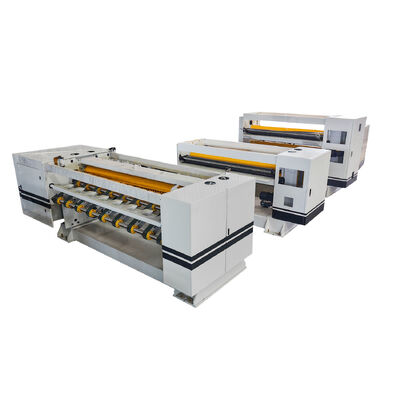 Η γραμμή παραγωγής μονής όψης 380V με τάση HT250 είναι ιδανική για τη συνεχή παραγωγή κυματοειδούς χαρτονιού.