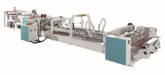 Πλήρης αυτόματη ζαρωμένη μηχανή κιβωτίων OMRON για την κατασκευή κιβωτίων χαρτοκιβωτίων