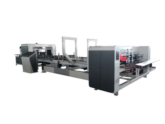 Αυτόματη ζαρωμένη μηχανή Flexo Gluer μηχανημάτων κιβωτίων χαρτοκιβωτίων