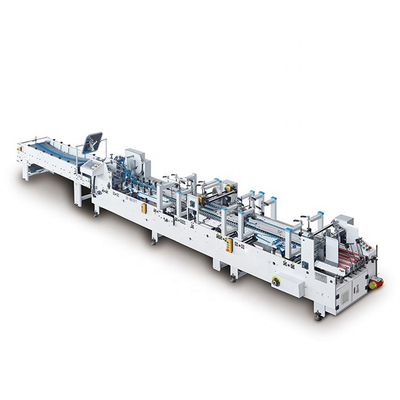 Αυτόματος φάκελλος Gluer Flexo κιβωτίων χαρτοκιβωτίων χαρτονιού
