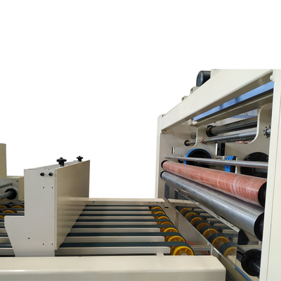 Περιστροφικός φάκελλος Gluer Slotter Flexo υψηλής ταχύτητας ευθύγραμμο με τον κόπτη κύβων